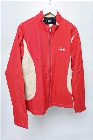 Jacka - Stussy Panel Track Jacket (storlek L) Nypris ca 1300kr