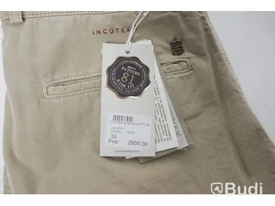 Byxor - Incotex Slacks Latte Wide Fit (W33). Nypris 2500kr