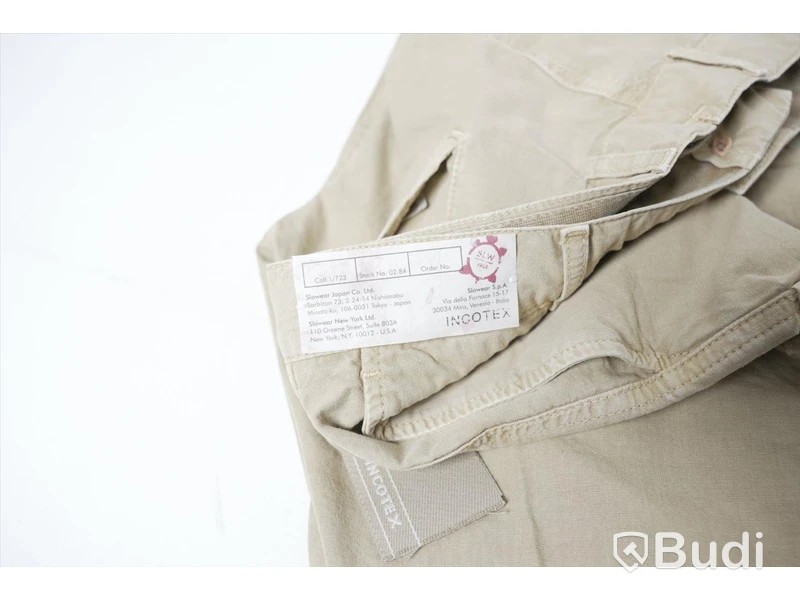Byxor - Incotex Slacks Latte Wide Fit (W35). Nypris 2500kr