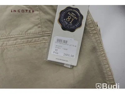 Byxor - Incotex Slacks Latte Wide Fit (W35). Nypris 2500kr