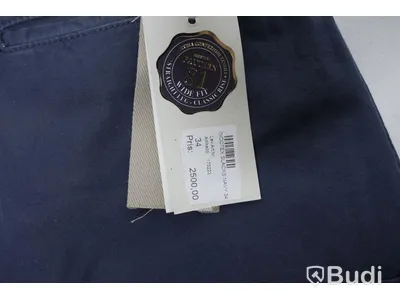 Byxor - Incotex Slacks Navy Wide Fit (W34). Nypris 2500kr
