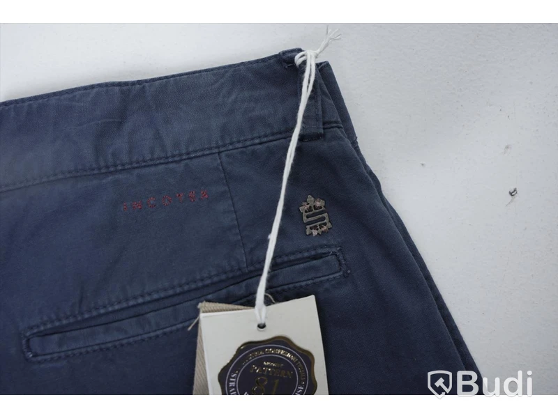 Byxor - Incotex Slacks Navy Slim Fit (W33). Nypris 2500kr