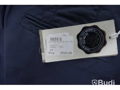 Byxor - Incotex Slacks Navy Slim Fit (W31). Nypris 2500kr