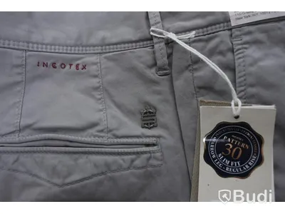 Byxor - Incotex Slacks Grey Slim Fit (W33). Nypris 2500kr