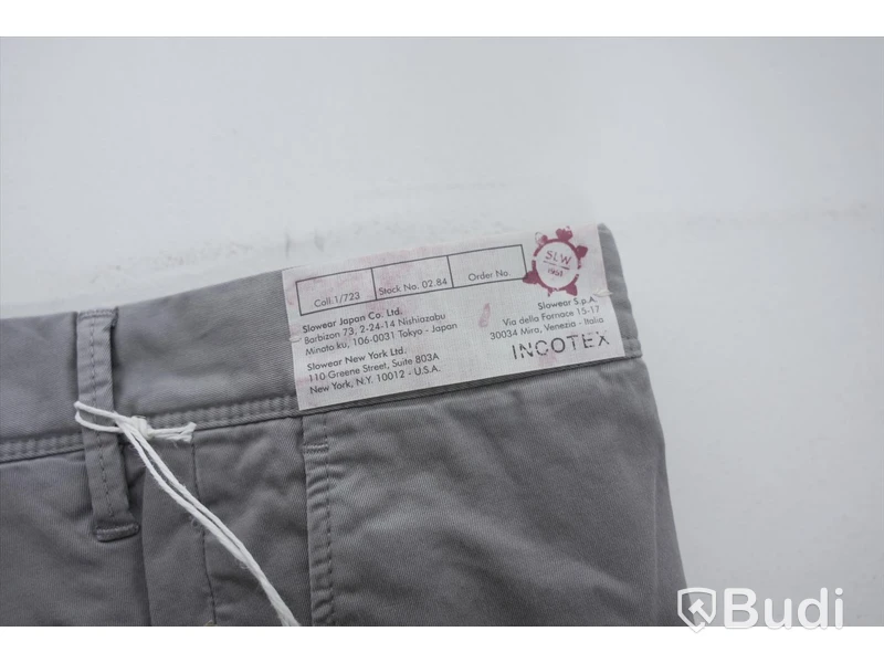 Byxor - Incotex Slacks Grey Slim Fit (W33). Nypris 2500kr