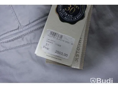 Byxor - Incotex Slacks Grey Slim Fit (W31). Nypris 2500kr
