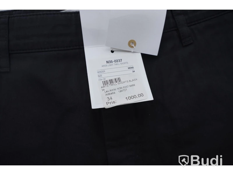 Shorts - Norse Projects Aros Light Twill (W34). Nypris 1000kr