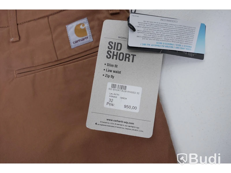Shorts - Carhartt Sid Shorts (W32). Nypris 950kr