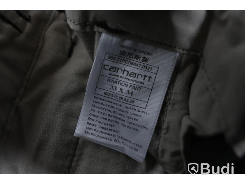 Byxor - Carhartt Aviation Pant (W33, L34). Nypris 1199kr
