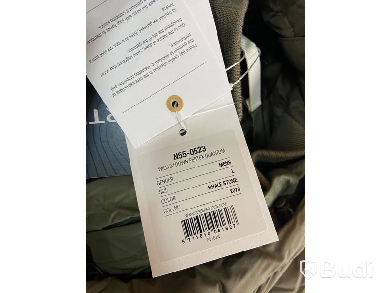 Jacka - Norse Projects Willum Down Pertex Quantum (Storlek L). Nypris 5479kr