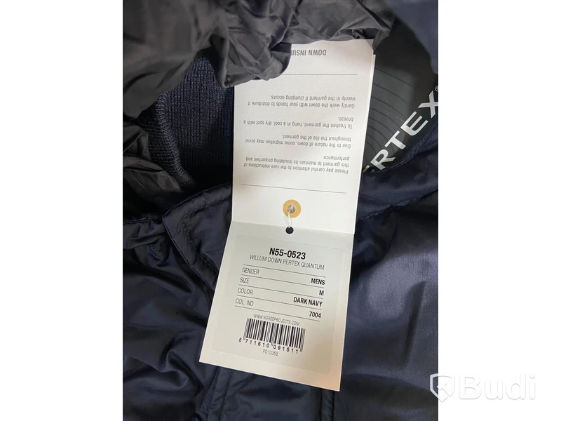 Jacka - Norse Projects Willum Down Pertex Quantum (Storlek M). Nypris 5479kr