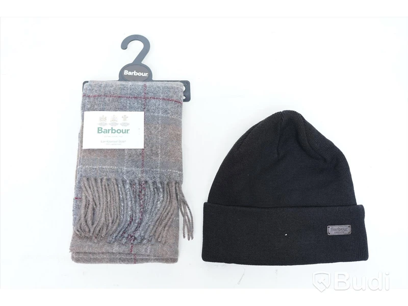 Halsduk och mössa - Barbour Lambwool Scarf, Swinton Beanie (Storlek One size)