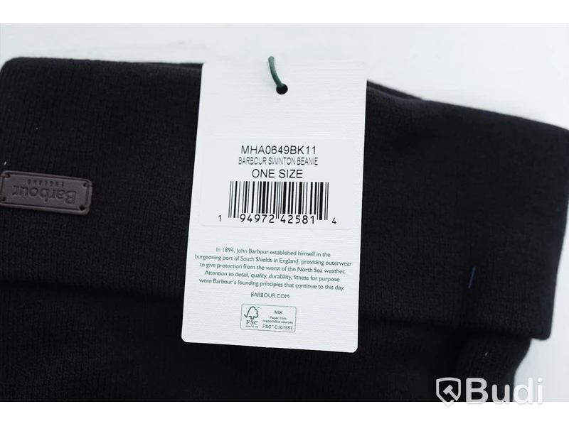 Halsduk och mössa - Barbour Lambwool Scarf, Swinton Beanie (Storlek One size)