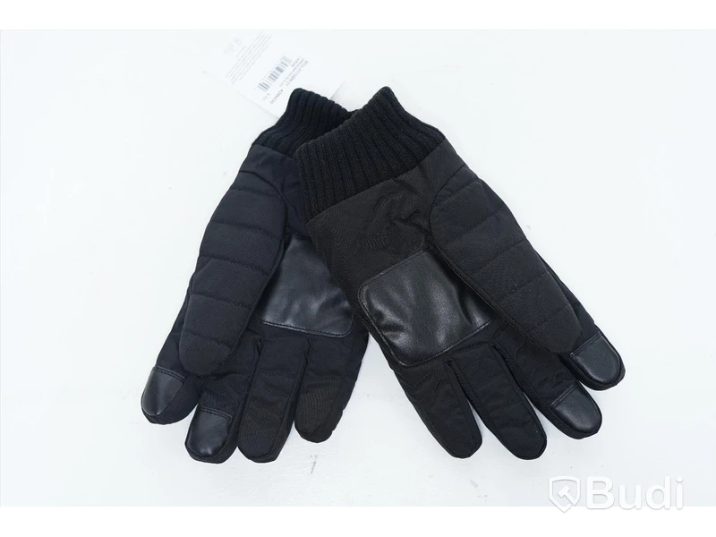 Handskar och mössa - Barbour Banff Quilted Gloves (storlek L) , Hackett The Terrace chunky knit (Storlek Onesize)
