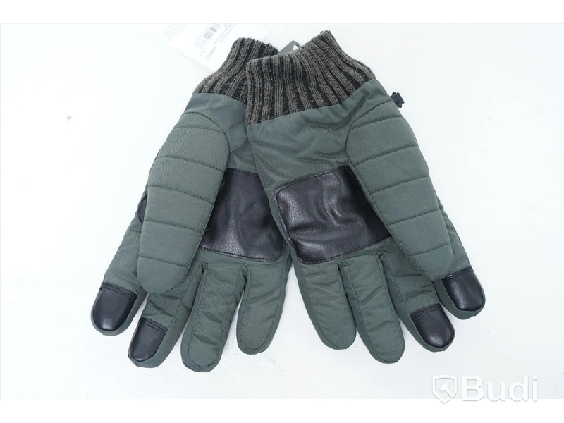 Handskar och paraply - Barbour Banff Quilted Gloves (storlek L) , Barbour Tartan Mini Umbrella
