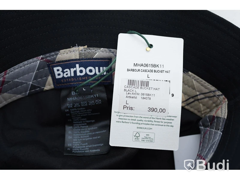 2st Bucket hats -Barbour Cascade (storlek L) Universal Works. Twill Cotton (Storlek Onesize)