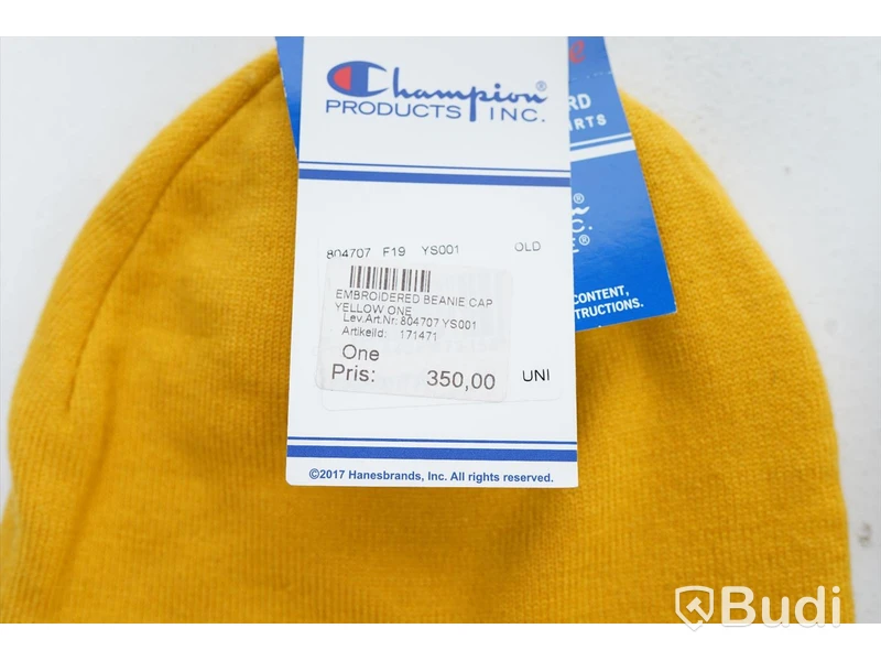 2st Mössor - Champion Embroidered Beanie cap (storlek Onesize) Hackett London The terrace chunky knit (storlek Onesize)