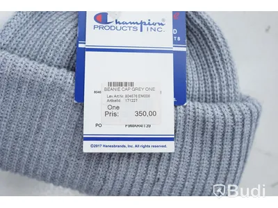 3st Mössor - Champion Embroidered Beanie cap (storlek Onesize) Hackett London The terrace chunky knit (storlek Onesize)