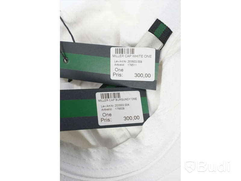 2st Kepsar - Slazenger, Miller Cap, Burgundy och white (One size) Nypris 300 kr
