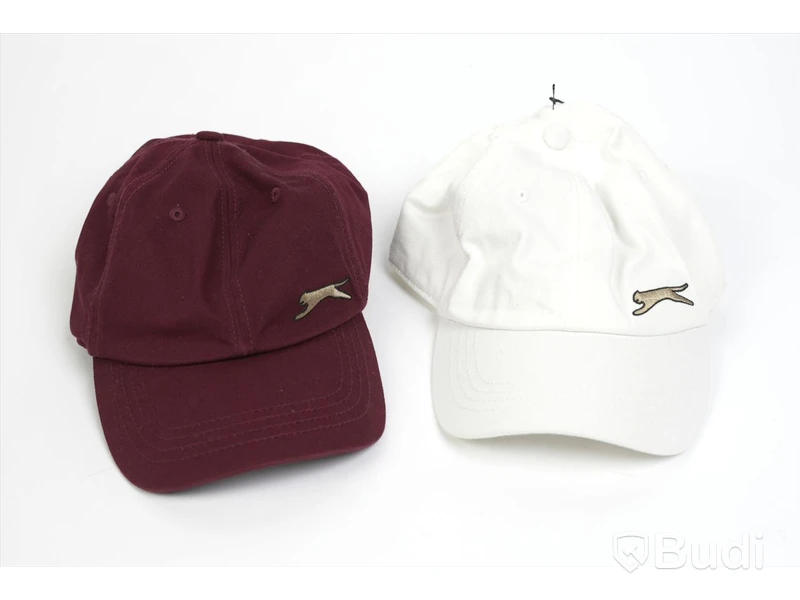 2st Kepsar - Slazenger, Miller Cap, Burgundy och white (One size) Nypris 300 kr