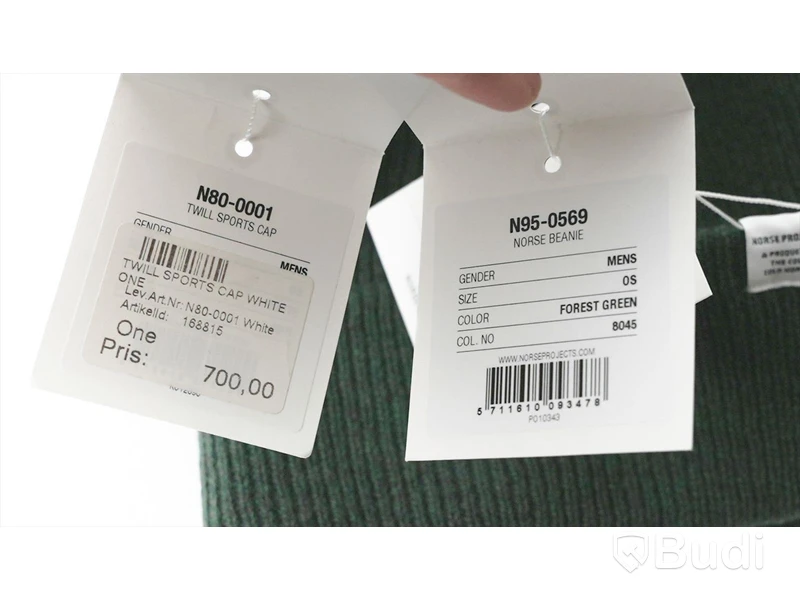 Keps och Mössa - Norse Projects, Twill Sports Cap och Norse Beanie (Strl One Size)