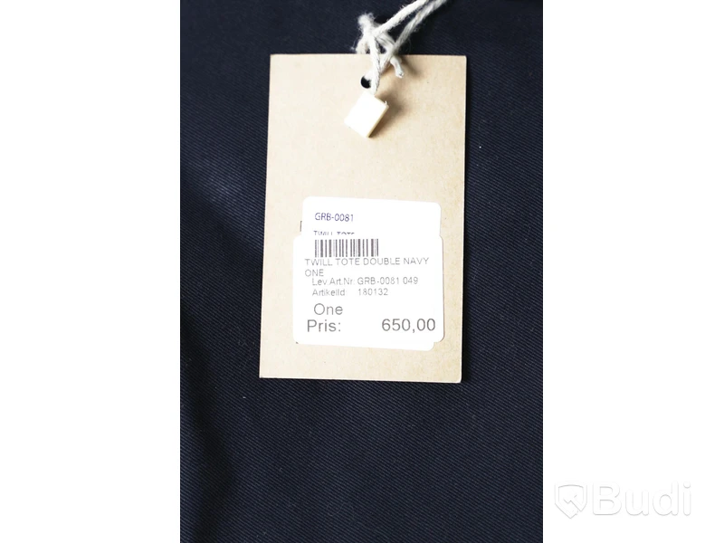 2st Tygväskor - GRAMICCI, Twill Tote Double, Navy. Nypris: 650 kr