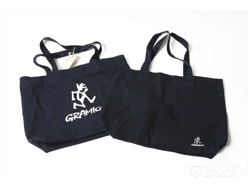 2st Tygväskor - GRAMICCI, Twill Tote Double, Navy. Nypris: 650 kr