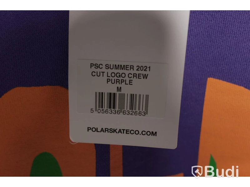 Sweatshirt - Polar Skate Co Cut Logo Crew (Storlek M). Nypris 899kr