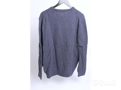 Stickad Tröja - Barbour Tisbury Crew, Deep Blue  (Storlek XXL). Ca Nypris 1100 kr