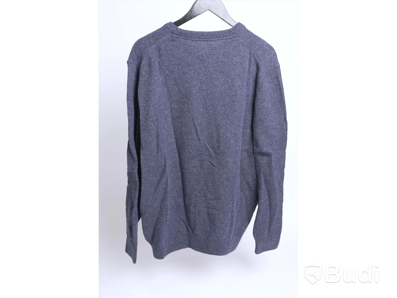 Stickad Tröja - Barbour Tisbury Crew, Deep Blue  (Storlek XXL). Ca Nypris 1100 kr