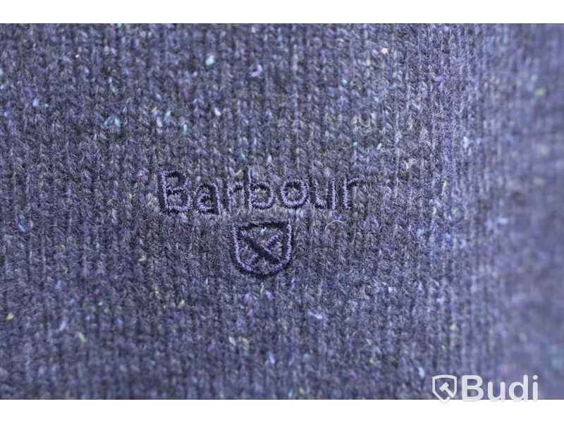 Stickad Tröja - Barbour Tisbury Crew, Deep Blue  (Storlek XXL). Ca Nypris 1100 kr