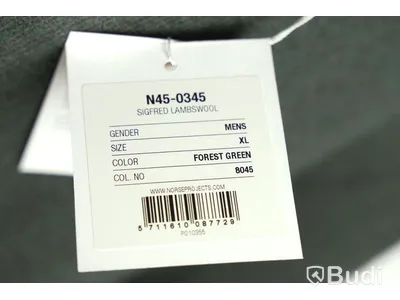 Tröja - NORSE PROJECTS Sigfred Lambswool, Forest Green (Storlek XL) Ca Nypris 1500 kr