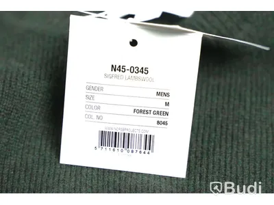 Tröja - NORSE PROJECTS Sigfred Lambswool, Forest Green (Storlek M) Ca Nypris 1500 kr