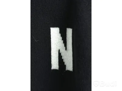 Tröja - NORSE PROJECTS Fridolf N Intarsia Crew, Svart (Storlek L) Ca Nypris 1200 kr
