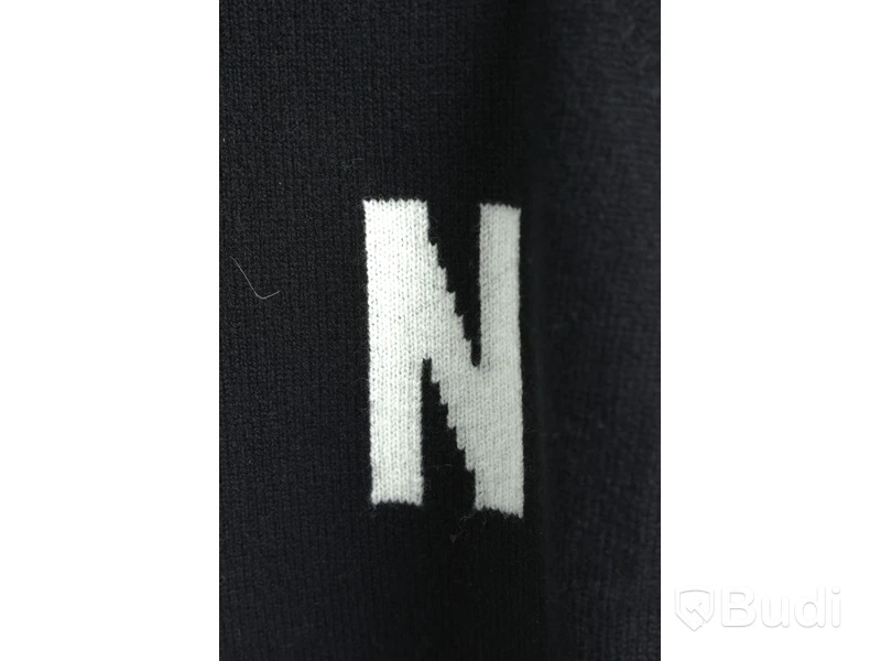 Tröja - NORSE PROJECTS Fridolf N Intarsia Crew, Svart (Storlek S) Ca Nypris 1200 kr