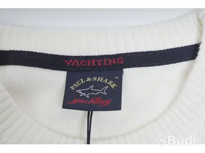 Pullover - PAUL & SHARK yachting,  vit(Storlek S)  Nypris 2600 kr