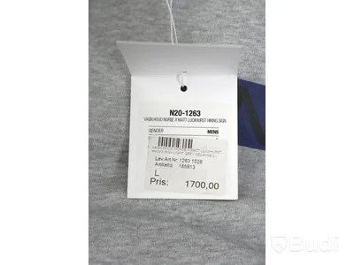 Hoodie - NORSE PROJECTS, Vagn Hood Norse x Matt Luckhurst, Hiking sign (Storlek L) Nypris 1700 kr