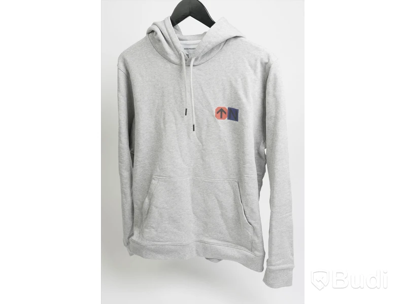 Hoodie - NORSE PROJECTS, Vagn Hood Norse x Matt Luckhurst, Hiking sign (Storlek L) Nypris 1700 kr