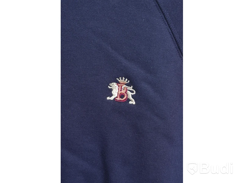 Tröja - BARACUTA, Crew Neck Logo, Night Blue (Storlek XL)