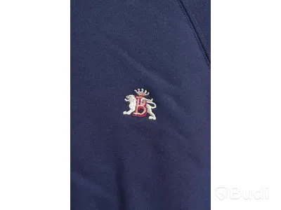 Tröja - BARACUTA, Crew Neck Logo, Night Blue (Storlek S)
