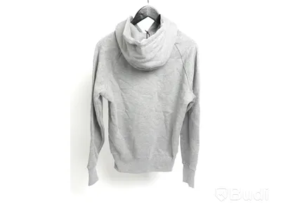 Hoodie - BARACUTA, Hoodie Logo Sweater, Grey Melange (Storlek S)