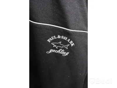 Tröja - PAUL & SHARK yachting, Knitted Blouson Zip Logo, Navy (Strl XL) Nypris: 2500 kr