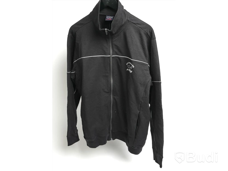 Tröja - PAUL & SHARK yachting, Knitted Blouson Zip Logo, Navy (Strl XL) Nypris: 2500 kr