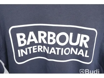Tröja - Barbour, Large Logo Sweat-Navy (Strl S)  ca Nypris: 1000 kr