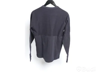 Tröja - NORSE PROJECTS, Halfdan LS Terry Dark, Navy (Strl S)  Nypris: 1300 kr