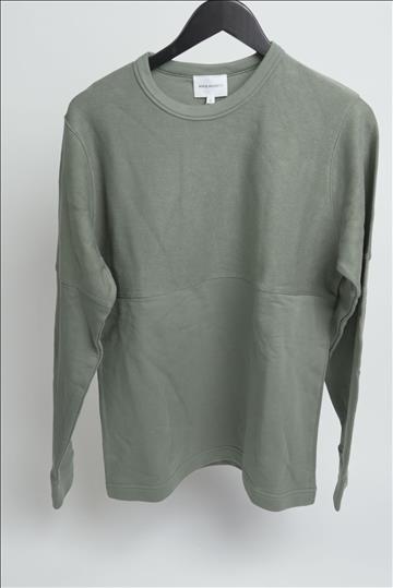 Tröja - NORSE PROJECTS, Halfdan LS Terry, Moss Green (Strl M)  Nypris: 1300 kr