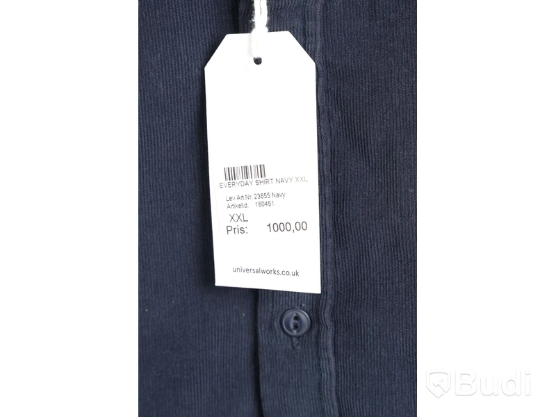 Skjorta - Universal Works.Everyday Shirt, Navy (Strl XXL) Nypris: 1000 kr