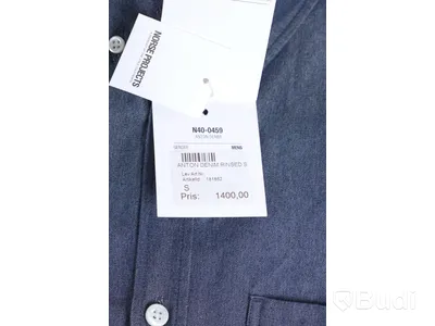 Skjorta - Norse Projects Denim Rinsed (Strl S) Nypri: 1400 kr