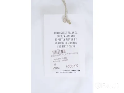 Skjorta - Portuguese Flannel, Belavista, off white (Strl M) Nypris: 1050 kr
