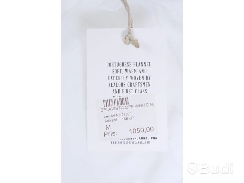 Skjorta - Portuguese Flannel, Belavista, off white (Strl M) Nypris: 1050 kr